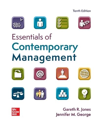 Essentials of Contemporary Management 1264124341 Book Cover