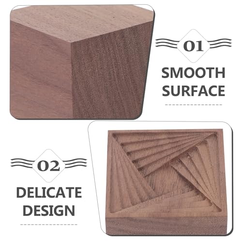Difusor aromático eléctrico DOITOOL madera nogal negro miniatura 3
