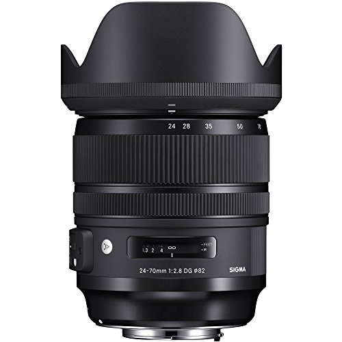 Sigma 24-70mm f/2.8 DG OS HSM Art Lens for Canon (Renewed)