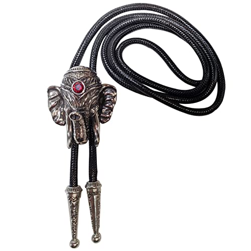 Image of Animal & Plant Bola Tie Bolo Tie Wedding Necklace for Men Women Groomsmen Western Cowboy Necktie