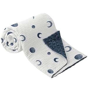 Bearmoss Babydecke BlaueMond 75x100cm