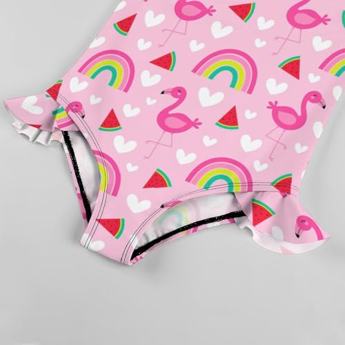 Image of Girls One Piece Swimsuit Swimwear Bathing Suits 3-12 Years