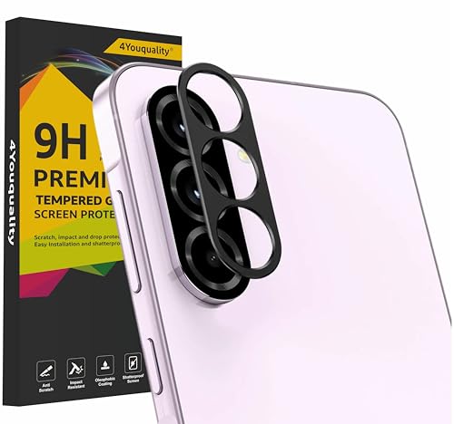 Image of 4youquality Back Camera Lens Protector Compatible with Samsung Galaxy S26 (1 Pack) | 9H Tempered Glass Camera Guard | Military-Grade Anti Scratch Protection | Ultra Clear HD Lens Film | Bubble-Free Easy Installation | Case Friendly