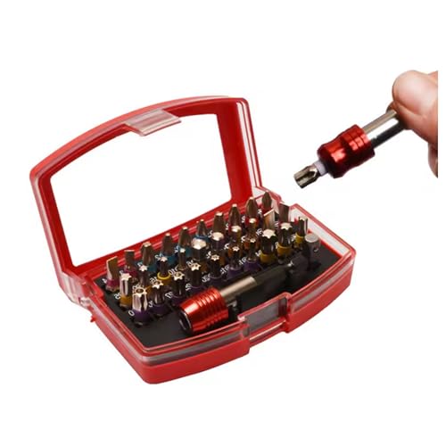 Coffrets d'embouts de vissage -32pièces- Sets d'embouts pour tournevis-Jeux de douilles-Jeux de douilles standard