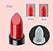 AKOAK 9 Pcs/Set Simple DIY Lipstick Mould Set,Creative and Lovely Various Shapes of Lipstick Making Mould for 12.1mm Lipstick Tube,Peak/Love/Star/Rose