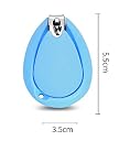 Dcella Stylish Nail Clipper For Men & Women | Trendy Nail Cutter with Big Gripping - Smooth Curvy Edges to Fit in Natural Curves of Your Nails - Sharp Blades, Durable & Sturdy, Multicolor (Pack of 1) gallery image