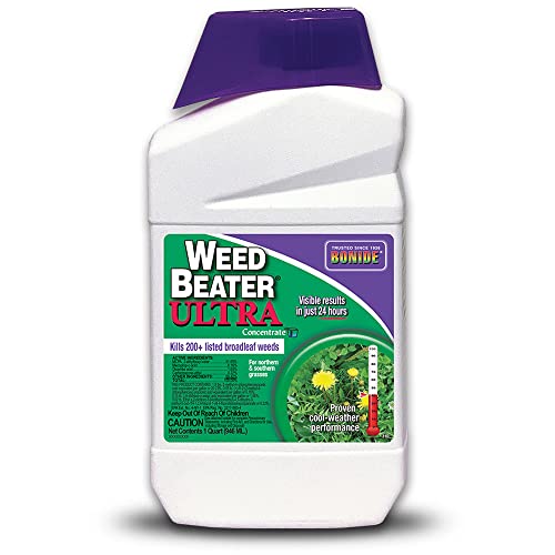 Bonide Weed Beater Ultra 32 oz Concentrate Fast-Acting Protection Against Broadleaf Weeds in Warm & Cool Weather