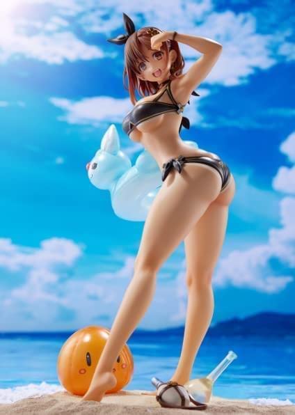 Amazon.co.jp: ライザのアトリエ2 ライザ-黒水着日焼けver.-1 6 