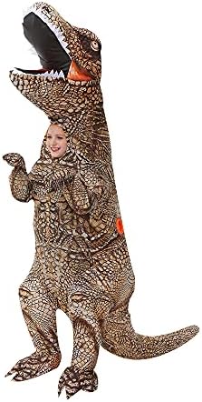 KOOY Inflatable Costume Kids,Inflatable Halloween Costume For Kids,Inflatable Dinosaur Costumes For Kids,Dinosaur Costume Kids,T REX Costume,Full Body Blow Up Costumes