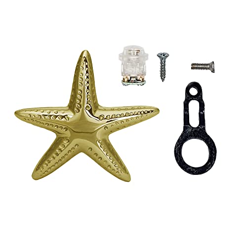 Starfish Doorbell Ringer - Brass #TOP5