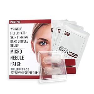 PATCH PRO MICRO NEEDLE PATCH 8st. met hyaluronzuur micronaaldpleister voor fijne lijntjes, antirimpels rond de ogen…