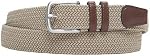 Amazon Essentials mens Stretch Woven Braid Belt