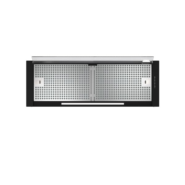 CAMPANA INTEGRABLE CATA CORONA BK90 90/CM NEGRA CLASE A