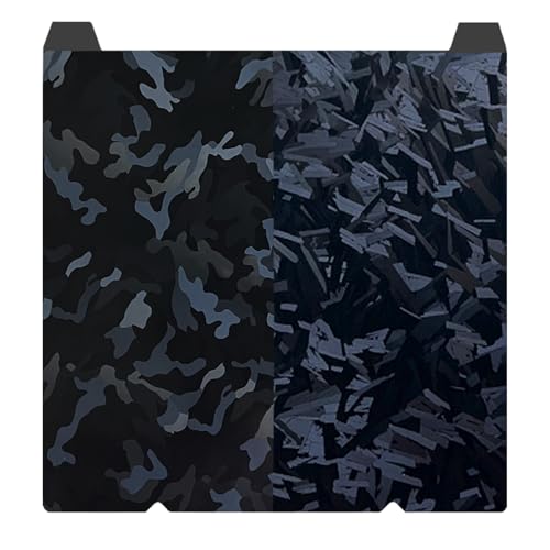 Double Sided Camouflage+High-Rise Build Plate for Creatily K1C /K1/Ender 3 V3/Ender 3 V3 KE/Ender 3 V3 SE/Ender 3 S1/Ender 3 S1 Pro/Ender 5 S1,235×235 Flexible Spring Steel Plate Effect Sheet.