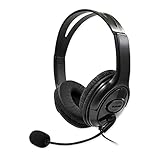 billboard Gaming Binaural Over The Head Headset, Black