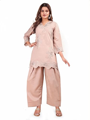 Image of Womanista Farshi Salwar Suit for Women| Farsi Kurta Set | Coord set