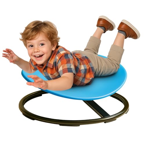 Image of Winnrok Spinning Chair for Autistic Kids, Sensory Chair for Kids Swivel Chair Training Body Coordination, Sit and Spin Toys for Toddlers with Autism & ADHD Autism Sensory Products Toys