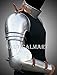NauticalMart Medieval LARP Steel Arm Protecion Set Knight