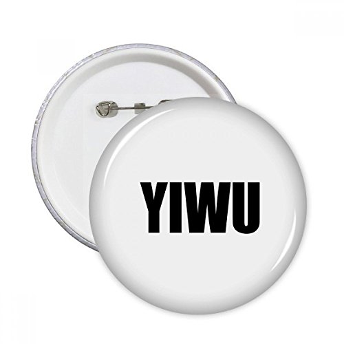 Badge Yiwu Chine pins vêtement rond multicolore décoration taille L