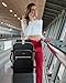 LOVEVOOK Travel Backpack for Women & Men 40L,Airline Approved Carry On Backpack Travel Essentials,TSA Carry on Luggage,Waterproof Personal Item Travel Bag,Suitcase with 3 Packing Cubes,Black-Black