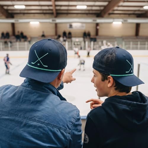 Image of ChalkTalkSPORTS Hockey Hat - Rope or Trucker - Youth & Adult