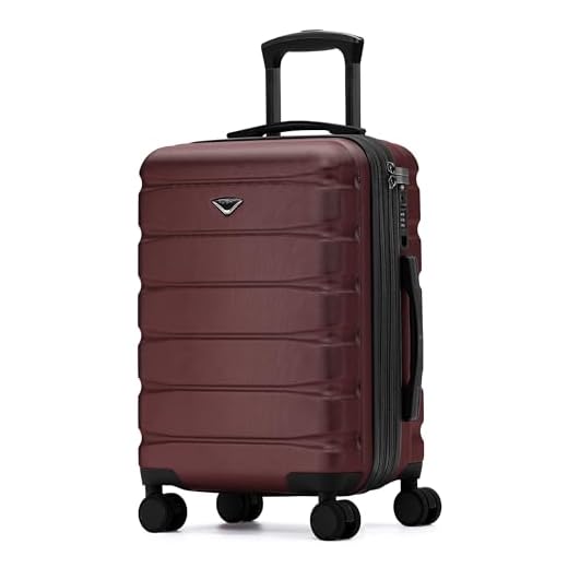 How to add extra luggage in united airlines Flight Knight Carry On Suitcase - Burgundy