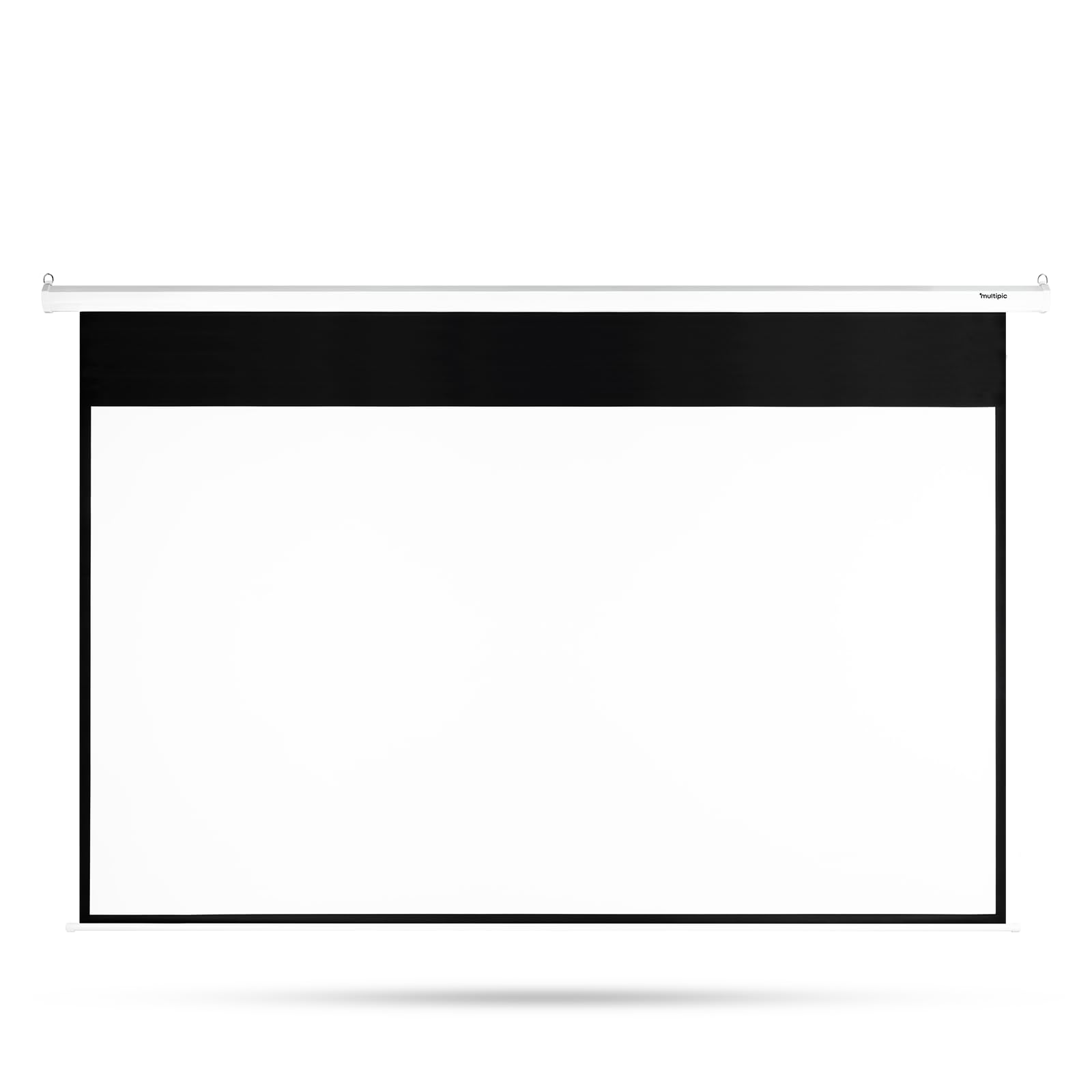 Overmax Automatisch aufrollbare Projektionsleinwand Automatic Screen 95", 16:9, elektrisch mit Fernbedienung, für Heimkino und Präsentationen, Wand- oder Deckenmontage