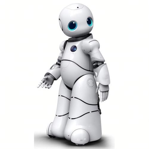 AI-Powered Humanoid Service Robot, Smart AI Assistant with Autonomous Navigation, Interactive Voice System and Facial Recognition Robots for Offices and Public Spaces