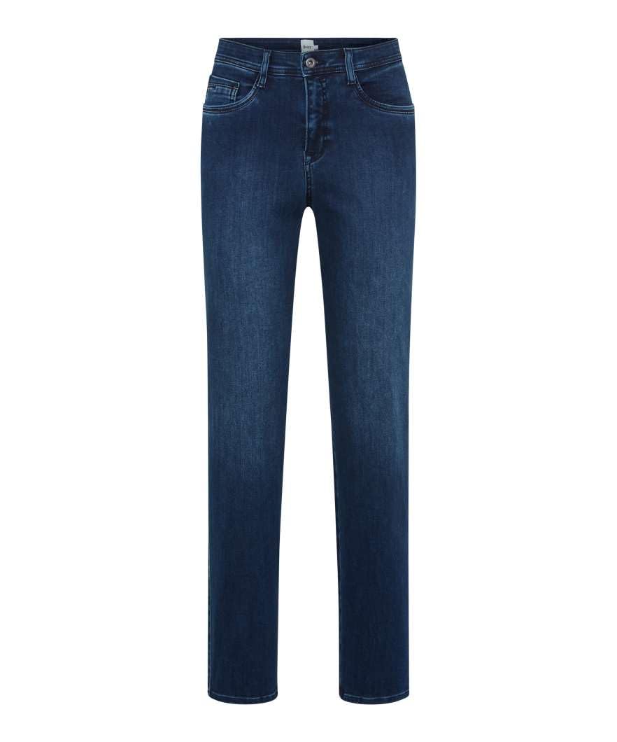 Brax Women's 24 Used Regular Blue Style.carola Thermo Denim Feminine Trouser, 31W X 32L