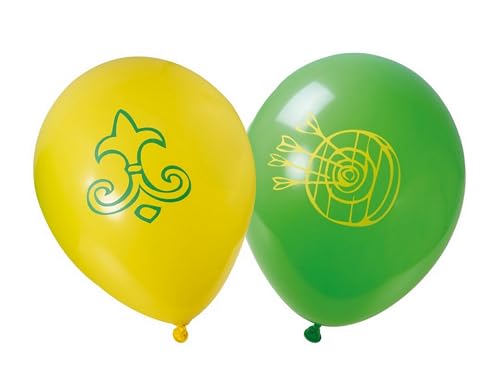 P'tit Clown - Accessoires Déco Robin des Bois™ - Licence Officielle - pour Décoration Anniversaire Enfant, Carnaval, Fêtes Costumées (Ballons - Ø 30 cm - Lot de 6)
