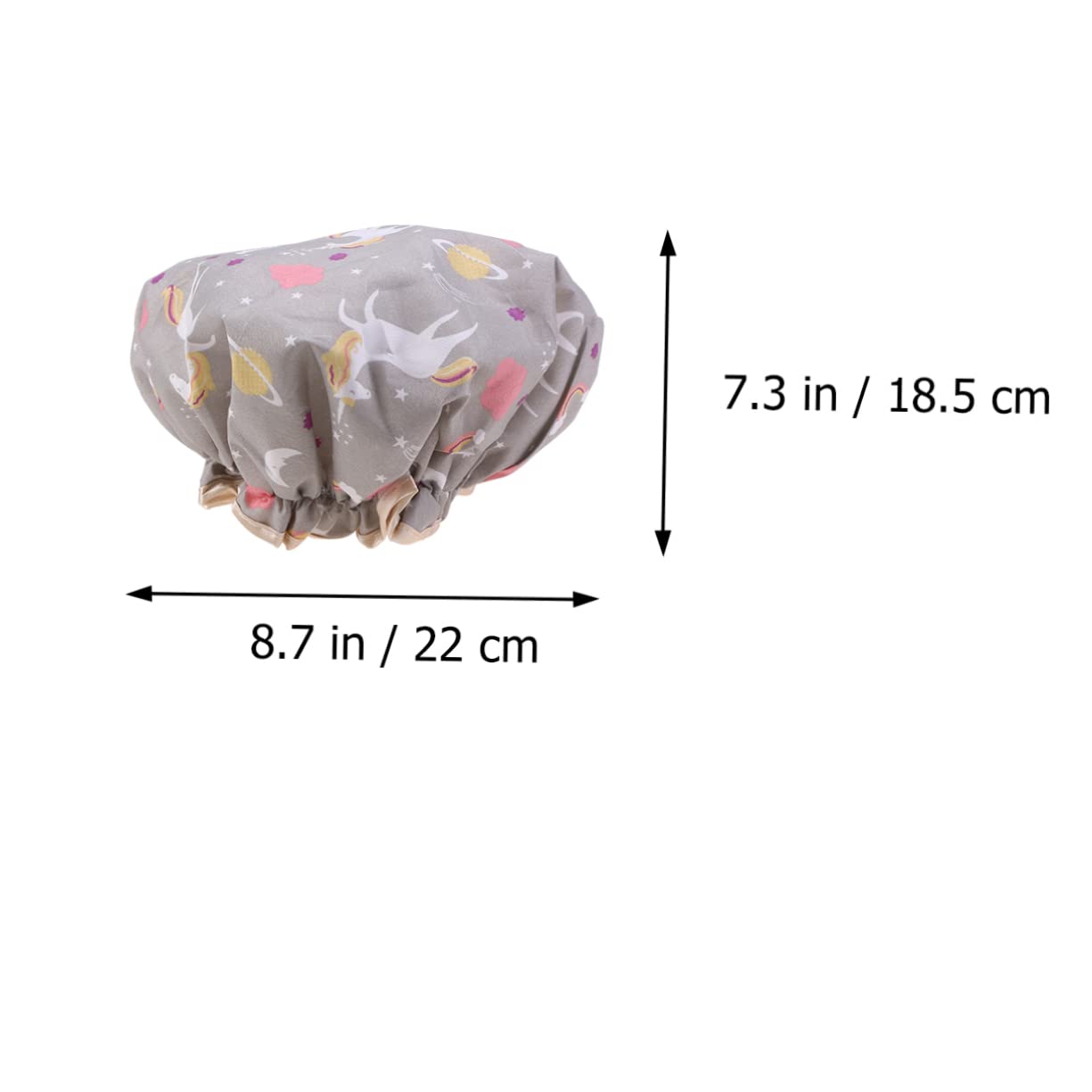 Beaupretty 12 Piezas Gorro De Ducha Gorro De Baño Mujer Gorro Elástico A Prueba De Polvo De Las Mujeres