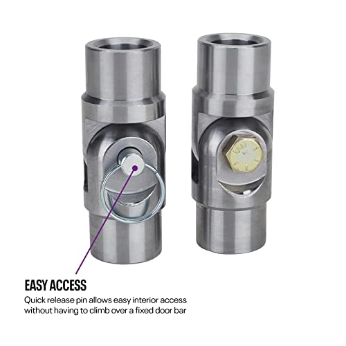 Speedway Motors 91622150-1.625 Roll Cage Swing Out Door Bar Kit thumb #2