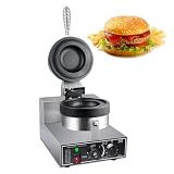 Komercyjna Elektryczna Prasa Do Burgerów UFO 1200W, Maszyna Robienia Lodów I Panini, Ze Stali Nierdzewnej, Gofrownica Łatwe Płynne Gotowanie