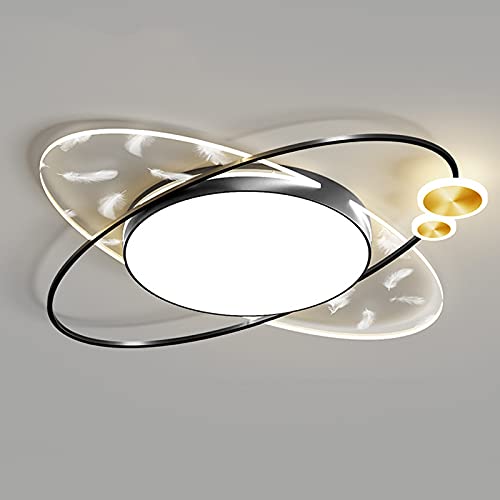 Plafonnier LED dimmable avec télécommande pour ajuster l'ambiance de la chambre