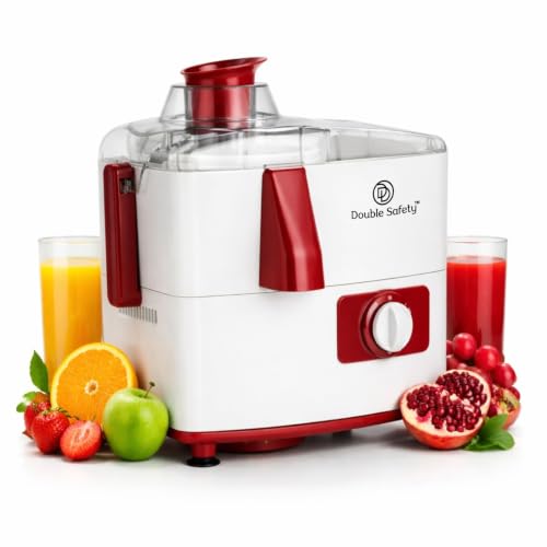 Image of Bangkok Juicer for home|500 watts powerful motor|Fresh fruit & Vegetable juice in seconds | 3 Speed control | Easy cleaning | 2 Years warranty |Red /White