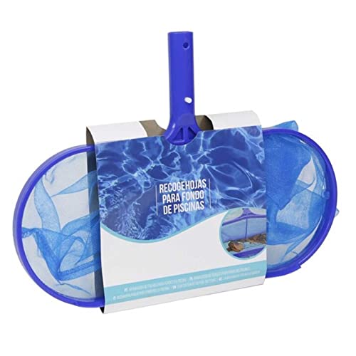 Acan Tradineur - Recogehojas con Malla Muy Resistente 17,5 x 40 cm para el Completo limpiado de Piscinas, spas o jacuzzis. Recogedor de Hojas para Limpieza de Agua. Limpieza e higiene de Piscinas