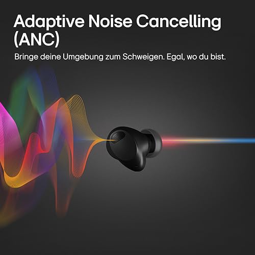 LG Tone Free T90S In-Ear Bluetooth Kopfhörer mit Dolby Atmos-Sound, Meridian-Technologie, ANC (Active Noise Cancellation)… – Ansicht 3