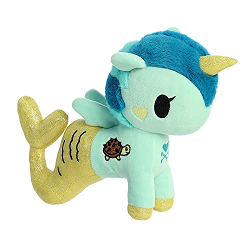 Peluche Tokidoki Aurora Vert d'eau 19 cm : finis les doudous rêches et fragiles