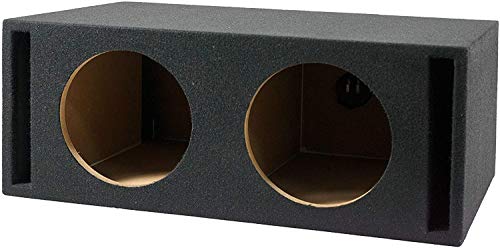Absolute VEGD10+ Dual 10 Slot Vented Ported Universal Subwoofer Sub Box Enclosure Empty Box
