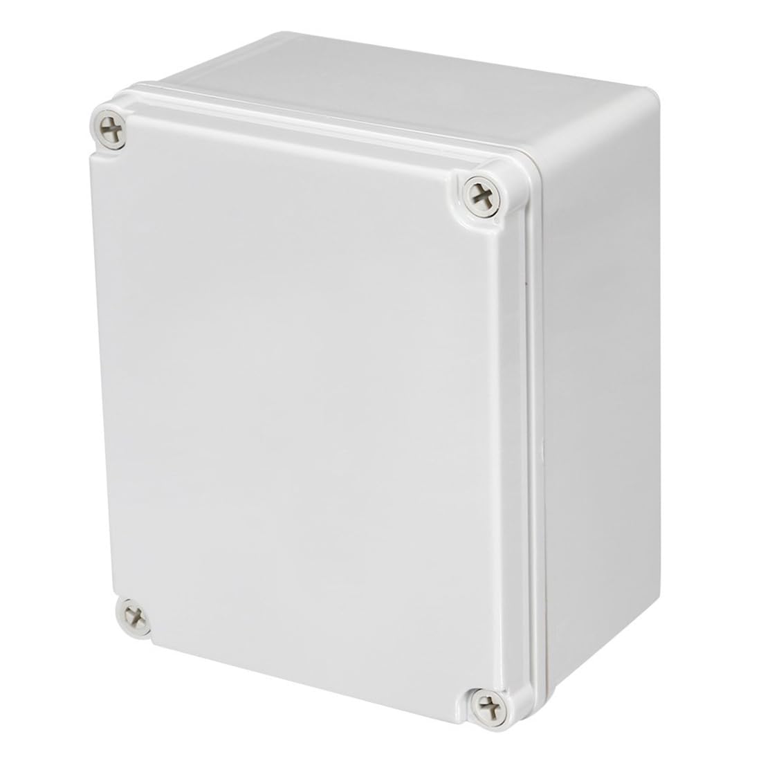– 170x140x95mm Wateproof IP67 Electrical Junction Box, ABS Plastic Project Boxes with Screws for DIY Electronics Projects, Indoor/Outdoor Power Module Case, Instrument Case Box, White
