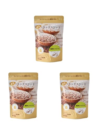 �����m�Ԃ� ����t���b�N�X�V�[�h Flax seeds 200��×3�i600���j
