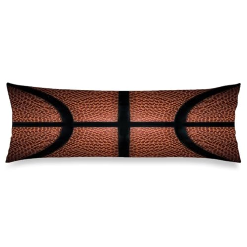 Basketball Body Pillow Cover 20x54 Pillow Case Basketball