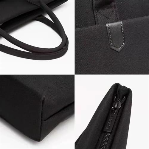 Briefcase Portable Information Kit Meeting Bag Black Oxford Document Bag Business3