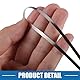 A ABSOPRO Reines Nickelband 0,1x4mm 32,8ft Nickeltabs für 18650 Batterien