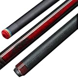 カーボンファイバープールキュー、58インチプロフェッショナル手作りビリヤードプールキュースティック19/19.5/20オンスメープルシャフトプールキュースティック、ジョイントプロテクター付き(Size:11.8mm,Color:#3)
