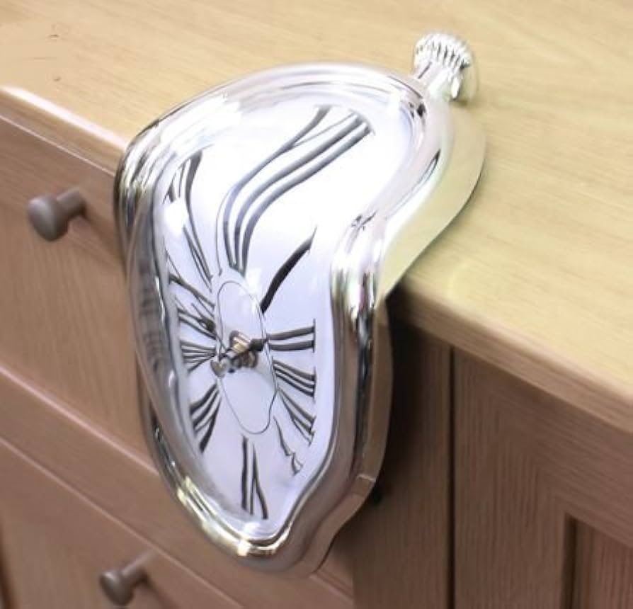 Amazon.co.jp: Sherry ダリの柔らかい時計 インテリア置き時計