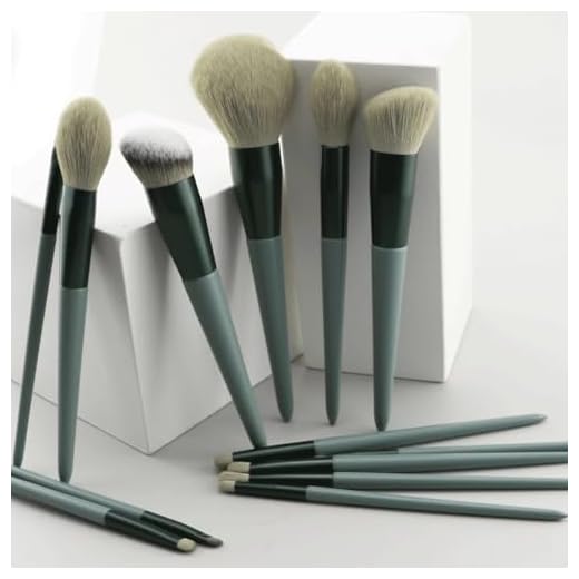 Kit de Pincéis de Maquiagem 13 Peças Profissional, Cerdas Sintéticas,Para Base, Blush, Sombra, Delineador, Lábios