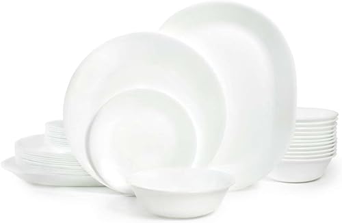 Juego de vajilla de 16 piezs Corelle Livingware Servicio para 4 Blanco