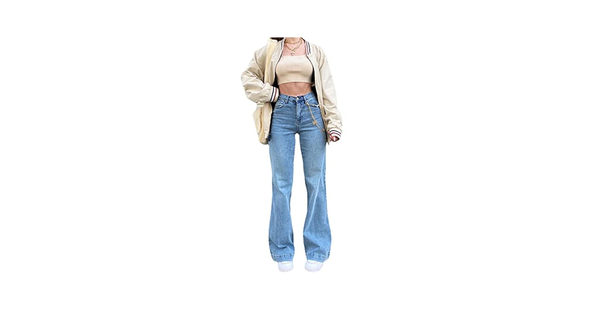 パンツ y2k flare denim pants stretch boots cut Y2K Bell Bottom Jeans for Women Mid Rise Wide Leg Solid