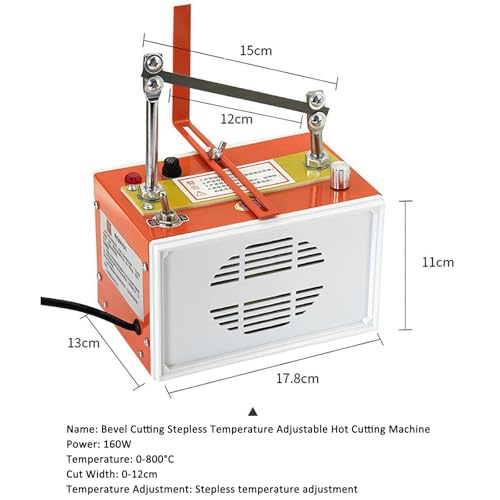 Coupe corde électrique à température réglable pour découpe nette de ruban